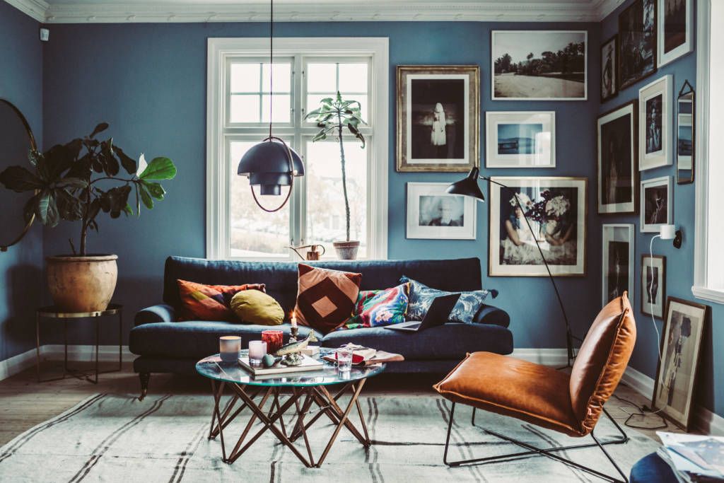 10 Blue Living Room Ideas That Make an Unforgettable Statement | Hunker