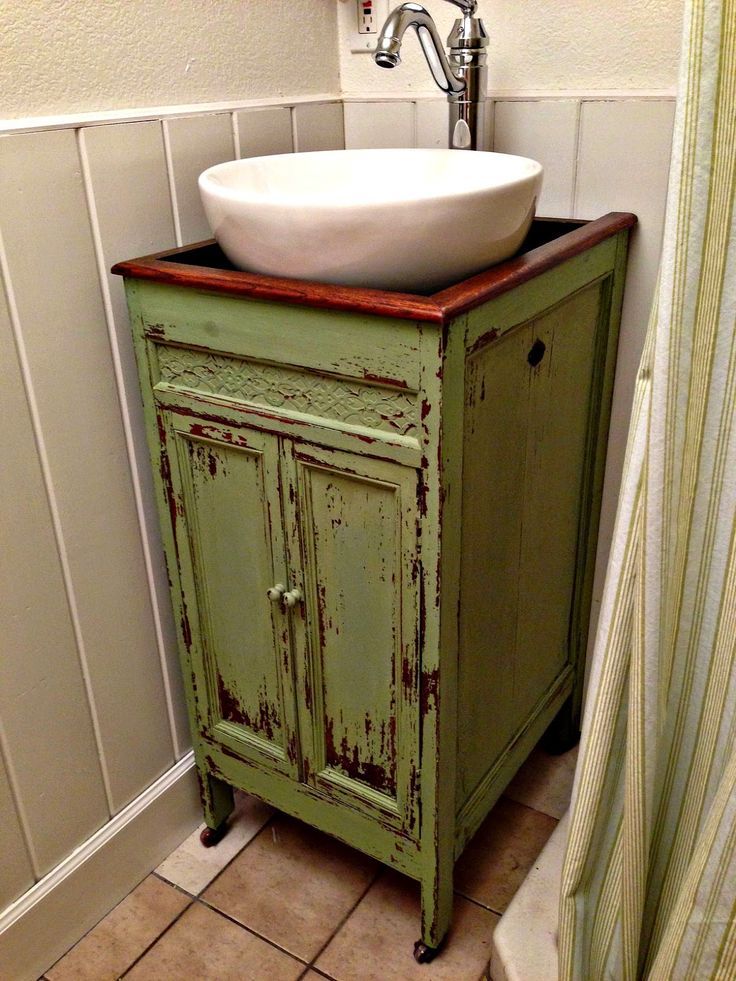 10 Creative and Repurposed Ideas For Alternative Bathroom Vanities