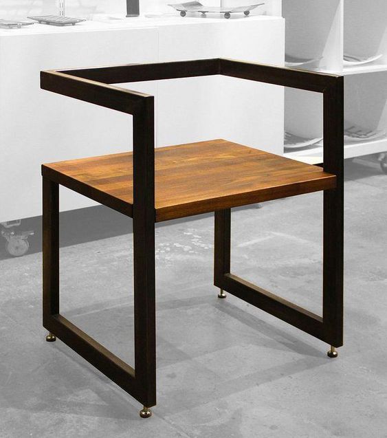12 Elegant and Simple Chairs Made With Metal and Wood - List12