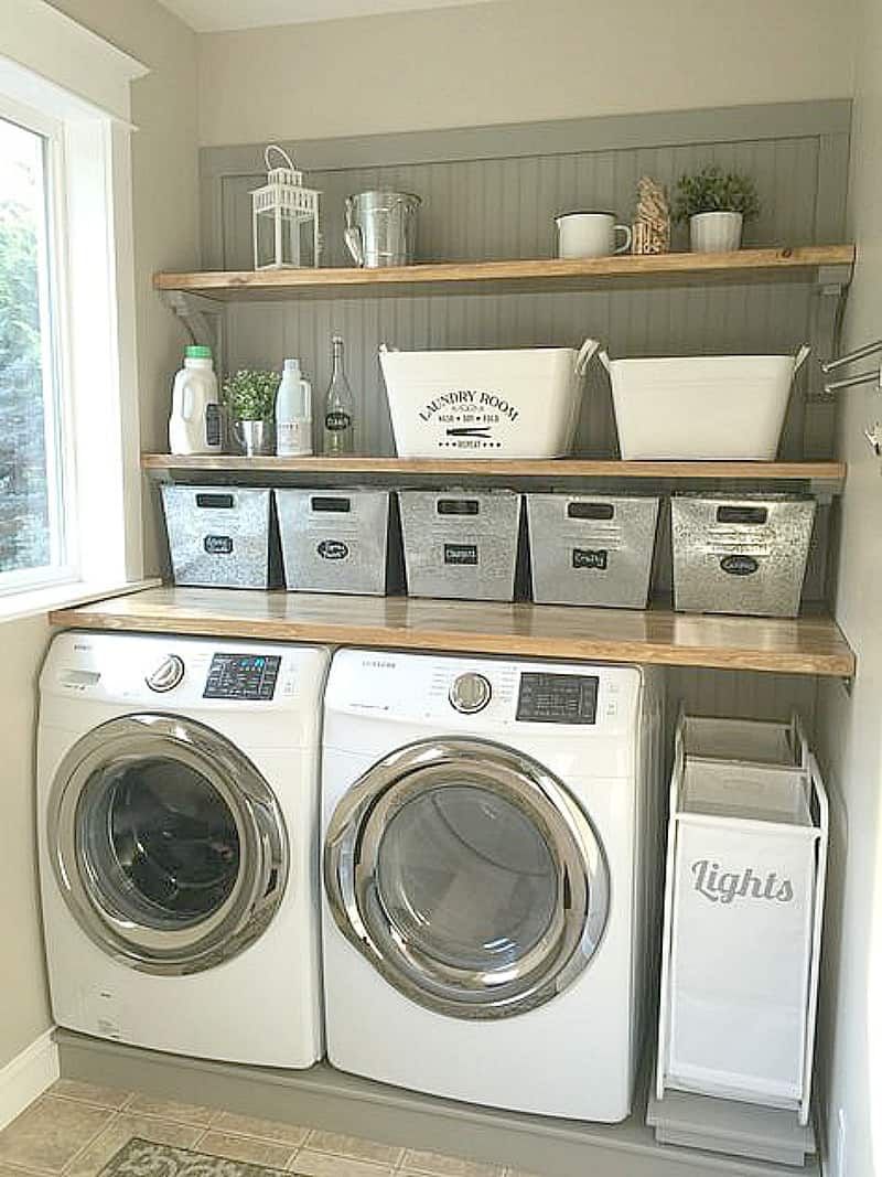 13 Laundry Room Ideas I Found for Inspiration ~ Bluesky at Home