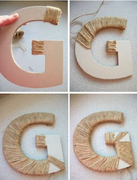 14 Ways to Decorate Cardboard Letters - Tomato Boots