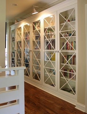 15 Inspiring Bookcases with Glass Doors for Your Home