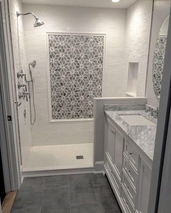 15+ Outstanding Bathroom Shower Tile Ideas (Worth-Trying Inspiration)