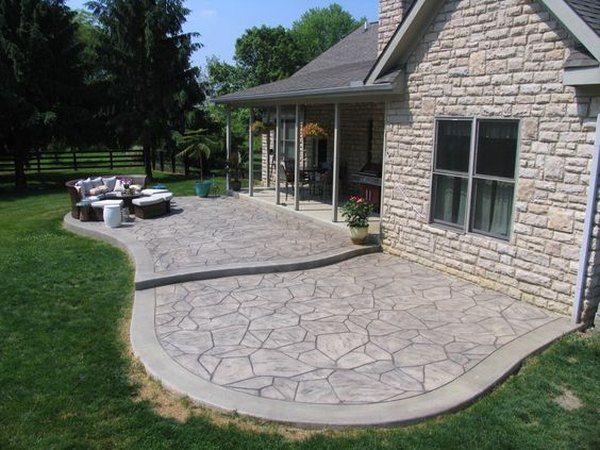 7 Inspiring Stamped Concrete Patio Ideas | Hunker