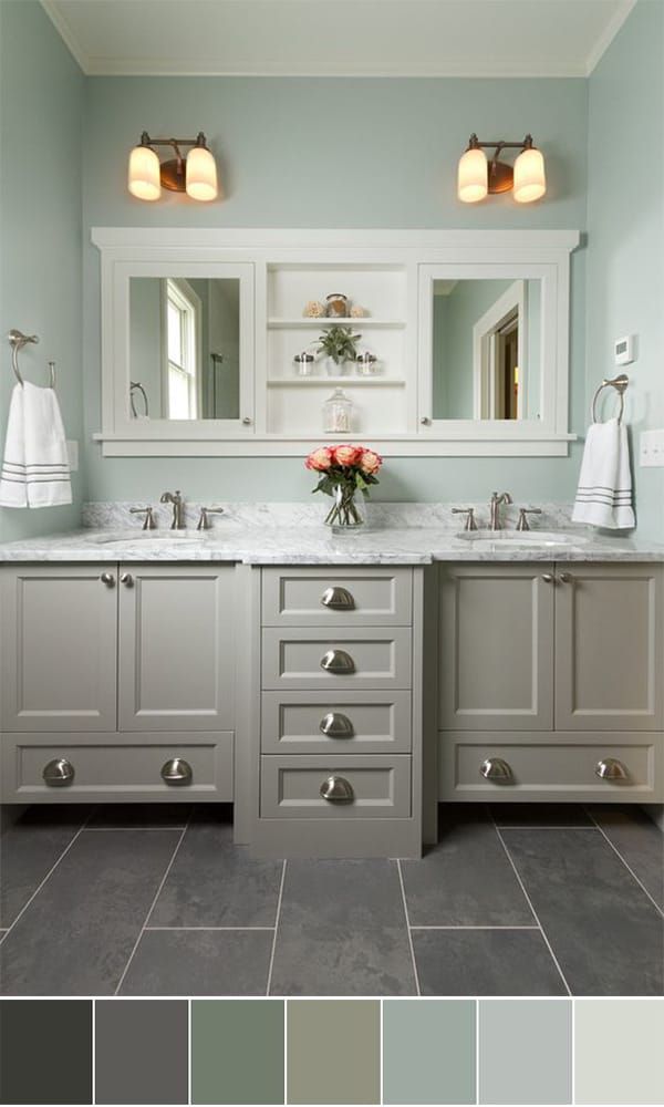 111 World`s Best Bathroom Color Schemes For Your Home | Homesthetics – Inspiring ideas for your home.