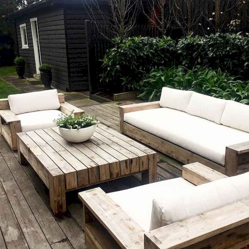 45 Cool DIY Outdoor Couch Ideas to Enjoy Your Relax Moment Outside The House - petrolhat.com