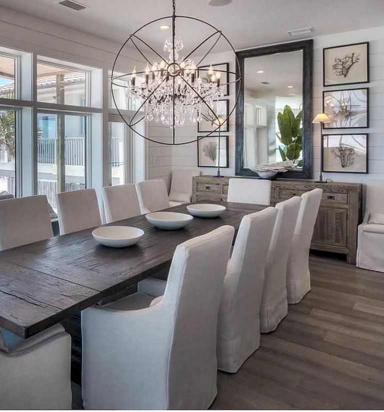 100+ Lovely and Elegant Dining Room Chandelier Lighting Ideas