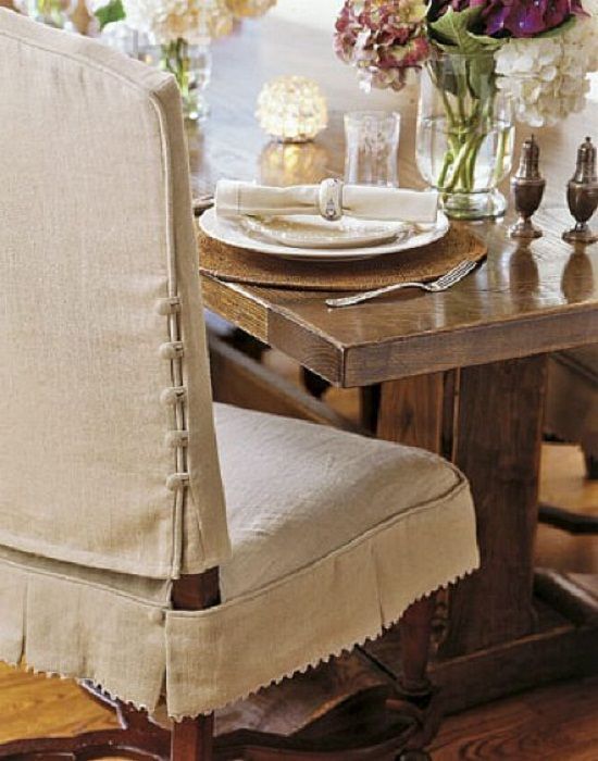 Dining Room Chair Slipcovers - http://www.otoseriilan.com