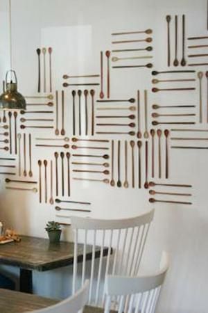 30 Ideas for Interior Decorating with Wooden Spoons Adding Ethnic Chic to Modern Homes