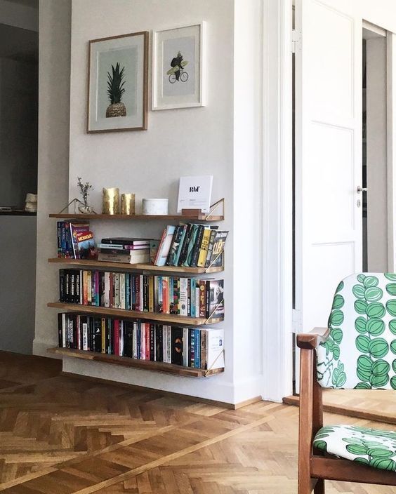 bookshelf ideas, DIY bookshelf decorating ideas, bookshelves for small space, un…