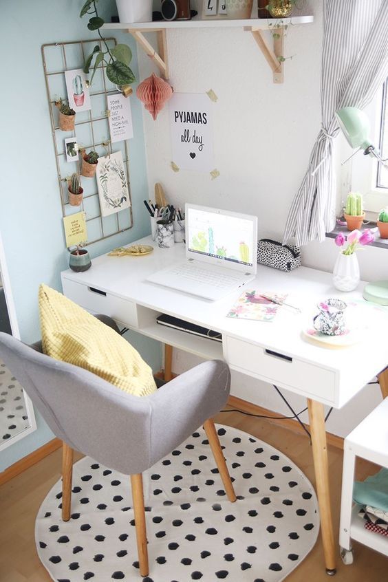 7 Beautiful Home Desk Ideas Make Comfortable (for Cozy Study)