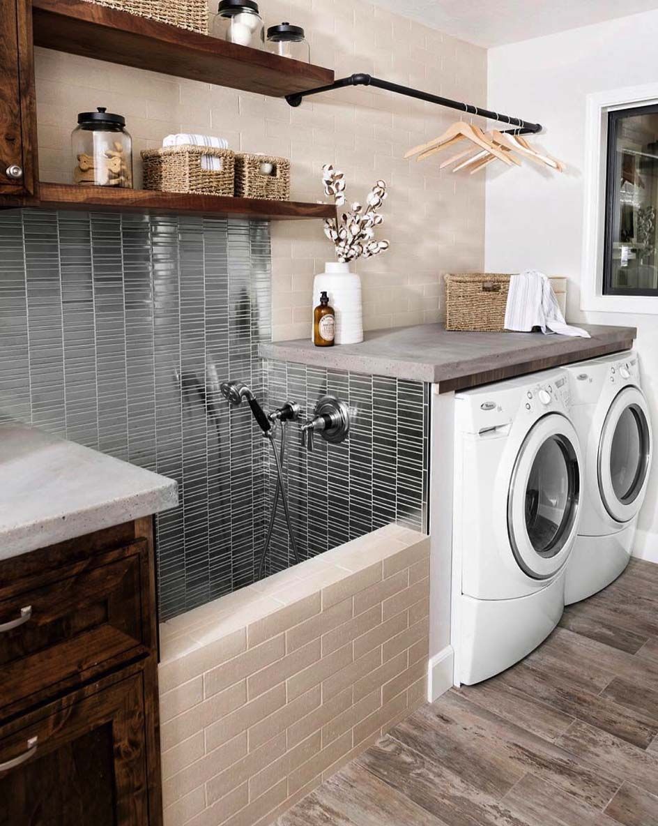 38 Functional And Stylish Laundry Room Design Ideas To Inspire