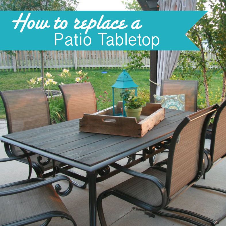 Makeover an Outdoor table and refresh chairs | DeeplySouthernHome
