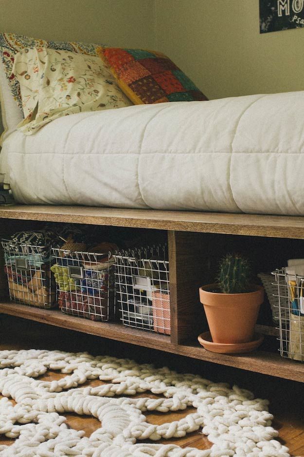 17 Easy To Build DIY Platform Beds Perfect For Any Home