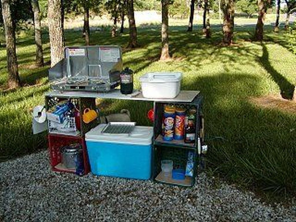 30+ Comfy Camping Kitchen Ideas For Outdoor - pickndecor.com/design