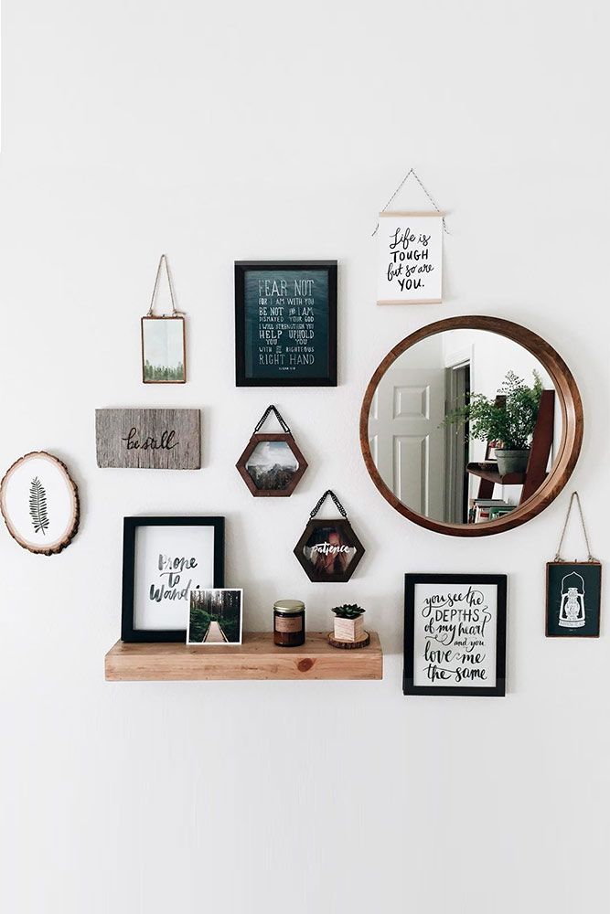 33 Creative Wall Decor Ideas To Make Up Your Home