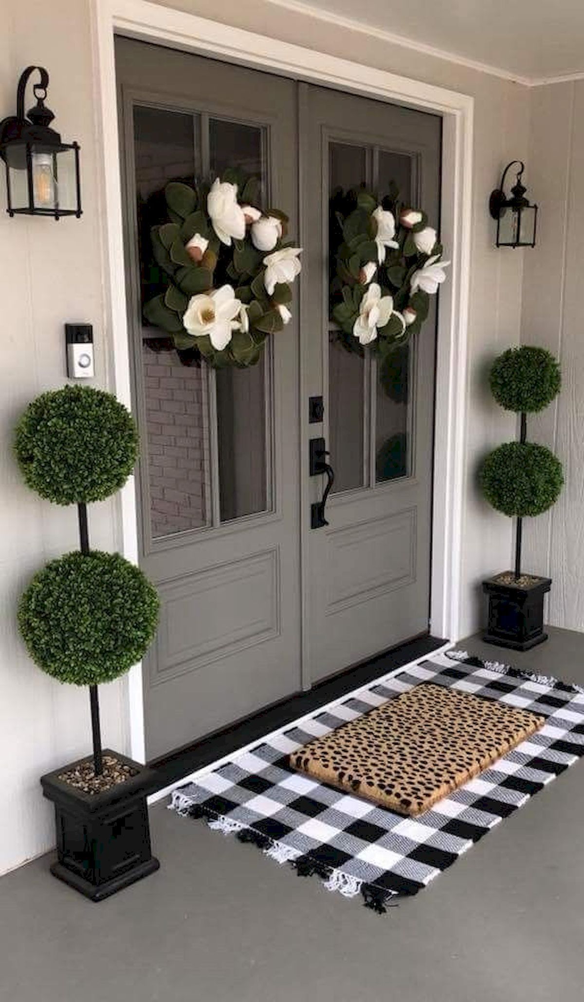 35 Beautiful Spring Decorations for Porch - LivingMarch.com
