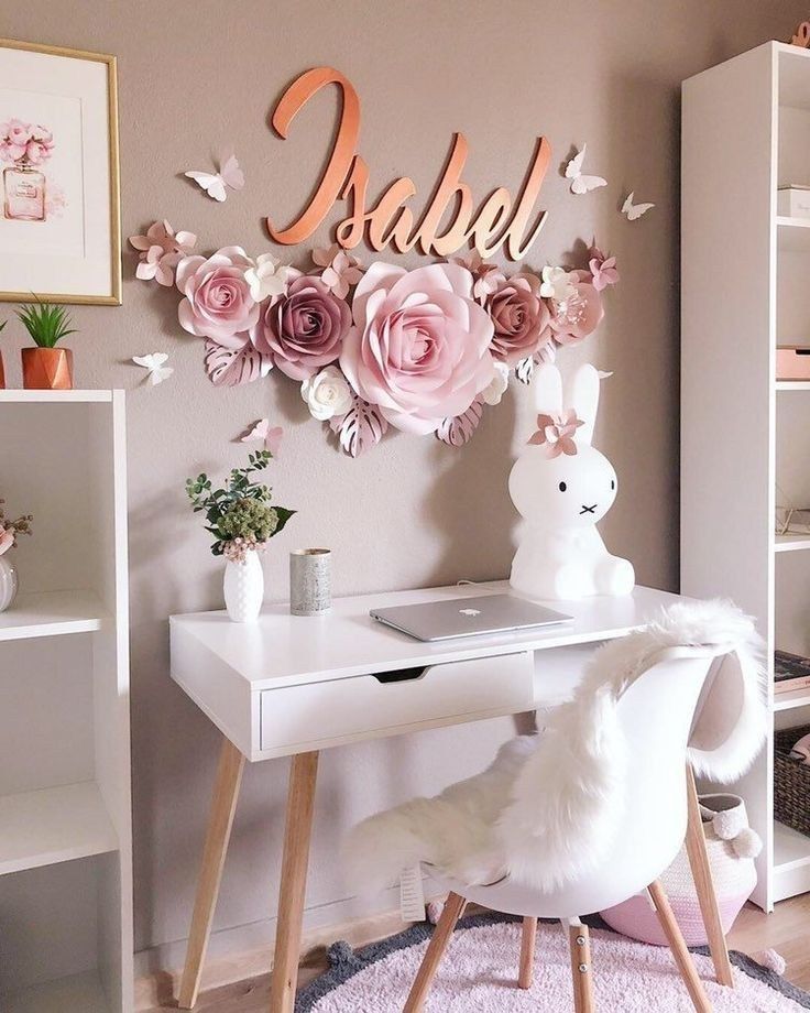 39 fabulous pink girls bedroom ideas to realize their dreamy space 15 - https://pickndecor.com/interior