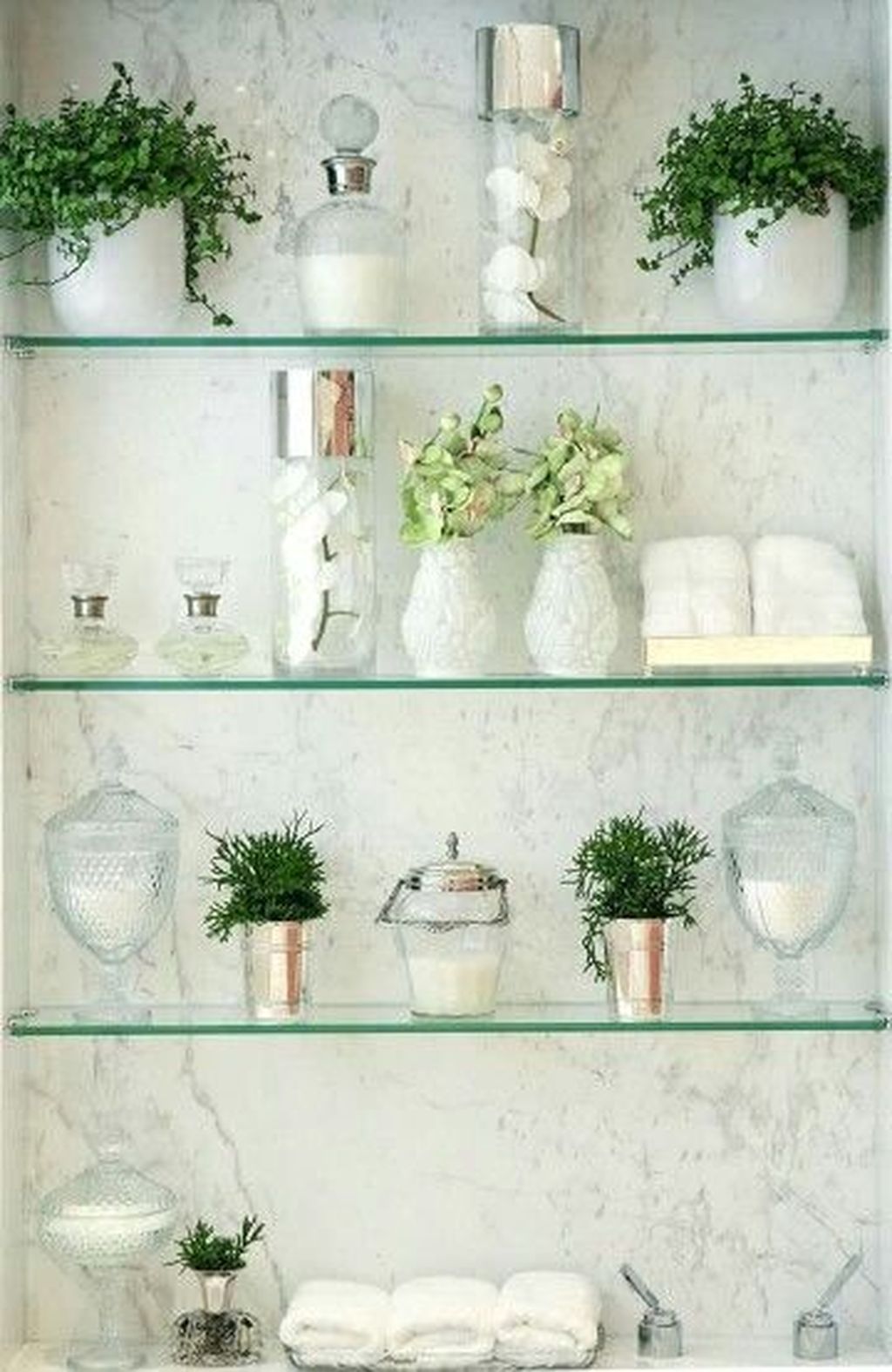40 The Best Bathroom Glass Shelves Design Ideas – HOOMDESIGN