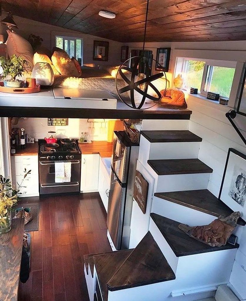 43 Beautiful Floor Ideas for Tiny House Design