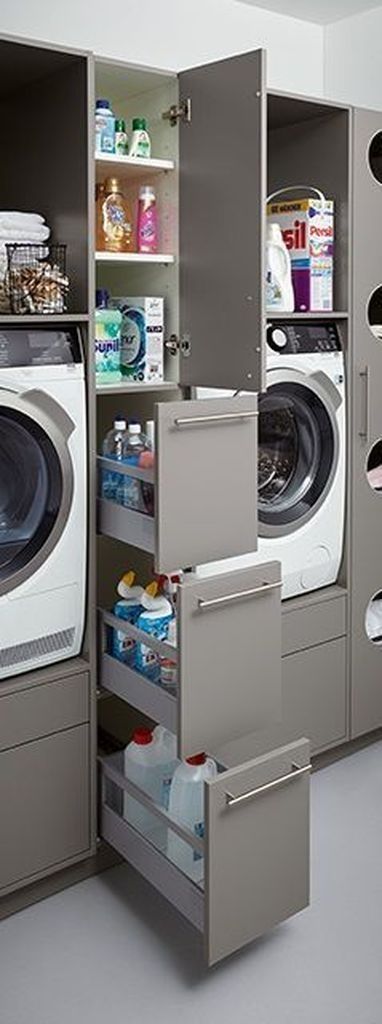 43 Clean Small Laundry Room Decorating Ideas You Must Have