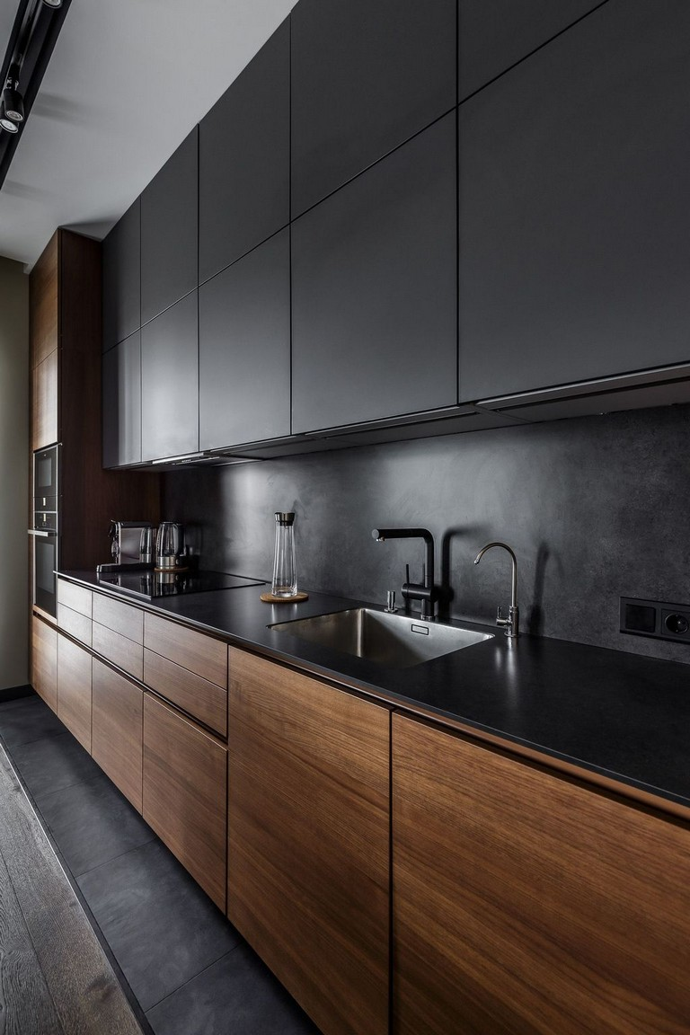 47+ Elegnat Modern Kitchen Design Ideas To Inspire #kitchen #kitchendesign #kitc...