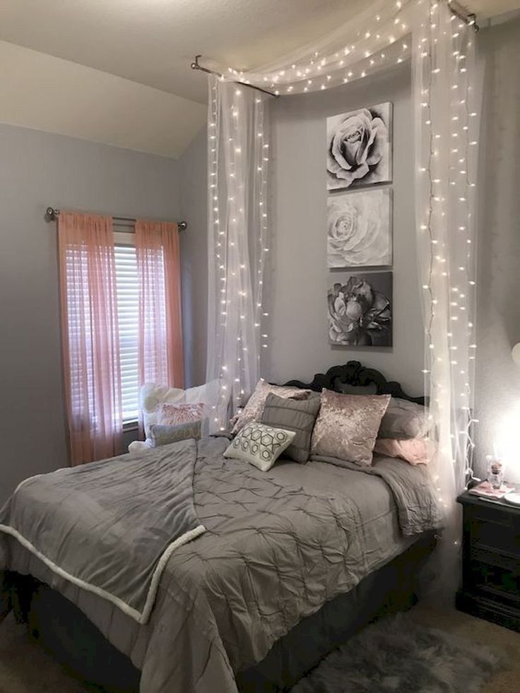 48 cute girls bedroom ideas for small rooms 41 #bedroomideas #smallrooms » agilshome.com