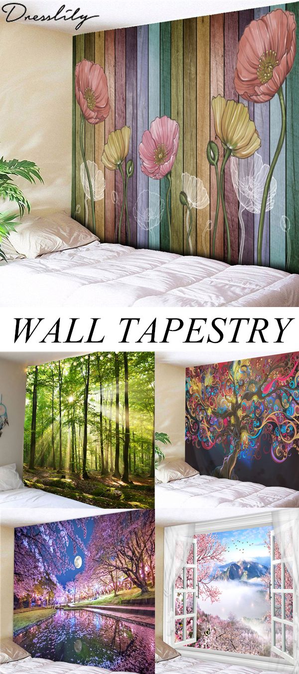 5+ Best Wall Tapestry Ideas For Your Room.Extra 12% off code:DL123 #dresslily #w...