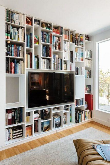 51+ ideas wall shelves for tv book