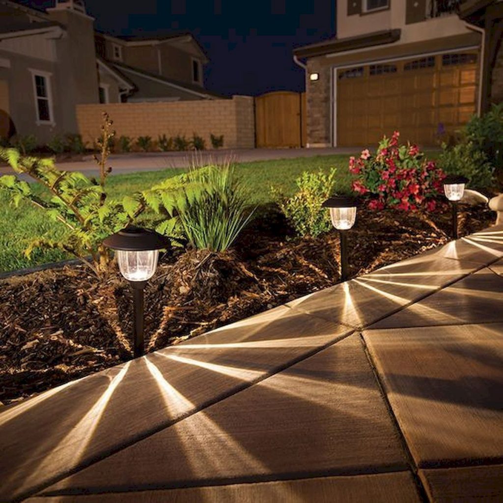  led garden lighting ideas