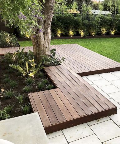60 superbes idées de patio et de terrasse dans la cour arrière – Wood Design