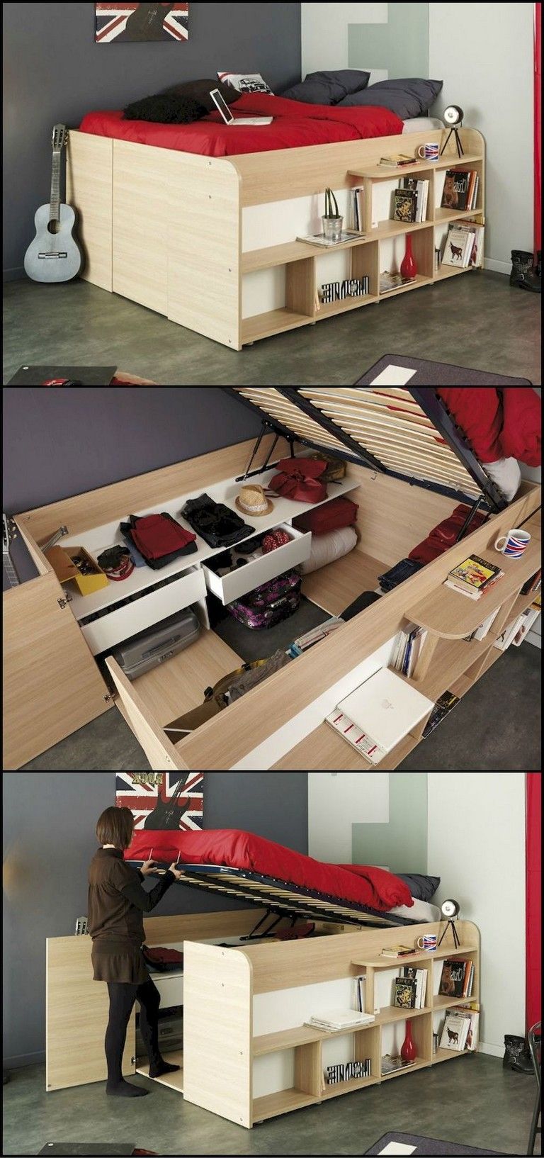 69+ Creative Under Bed Storage Ideas For Bedrooms