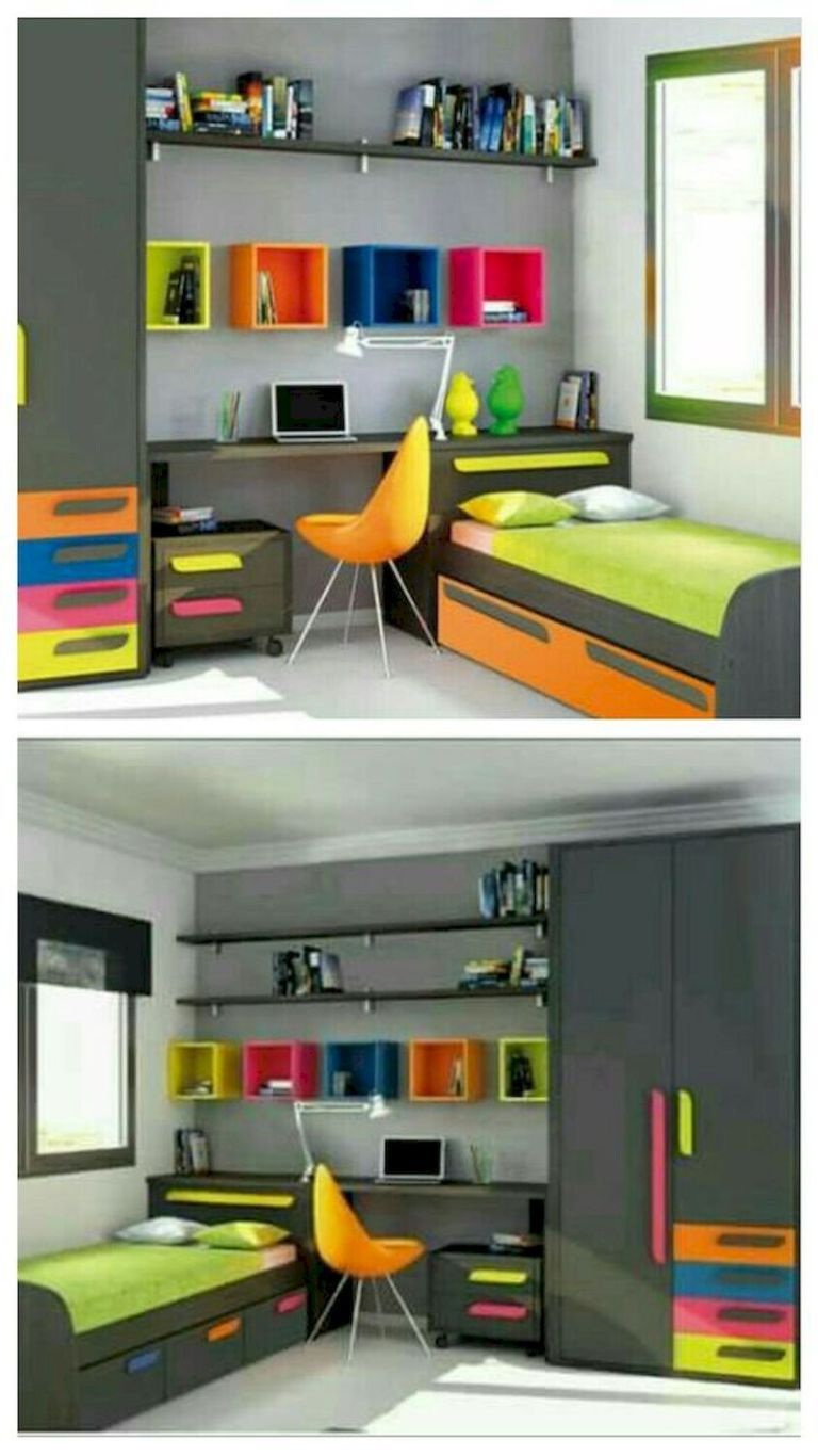 71 Stunning Small Bedroom Design Ideas (64) - artmyideas