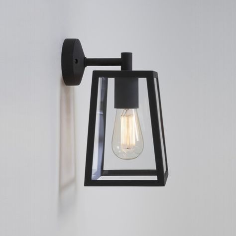 7105 Calvi Outdoor Wall Light - Outdoor wall light, made from metal with a black...