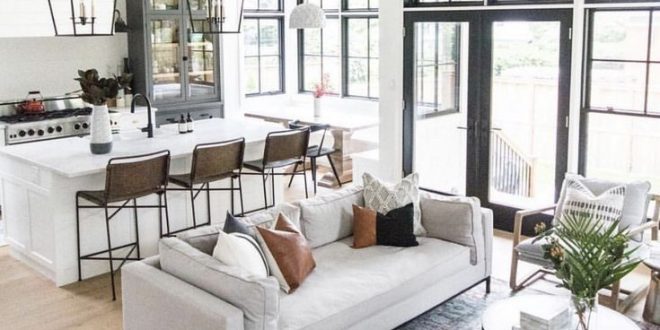 interior cozy minimalist living room