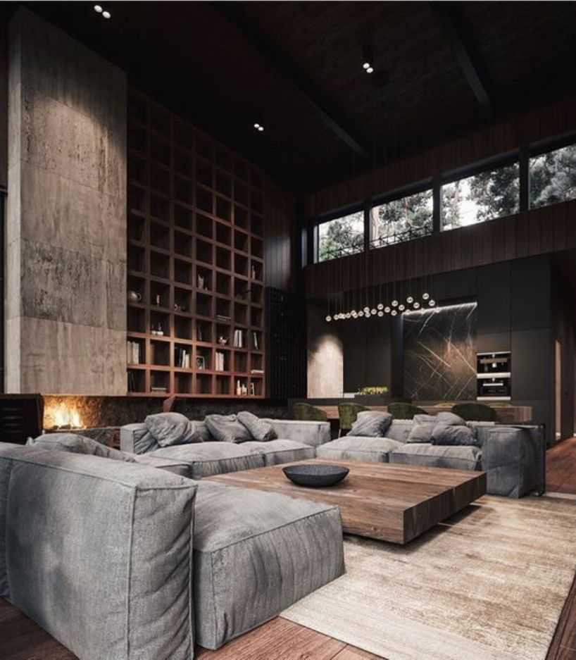 8 Masculine Living Room Ideas for Dramatic And Sexy Look