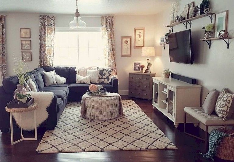 82+ Comfy Small Apartment Living Room Decorating Ideas on A Budget