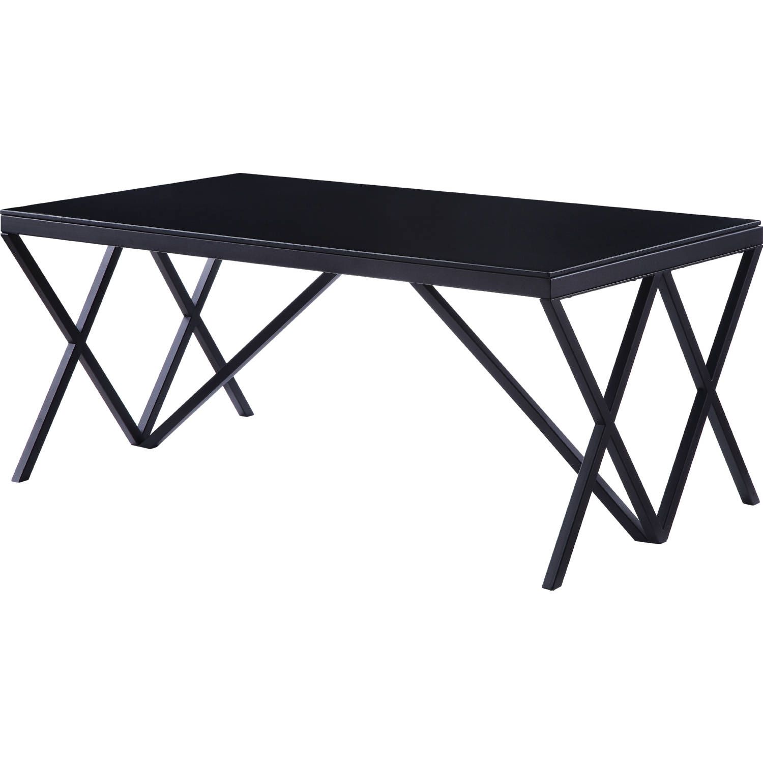 Acme Furniture 87155 Magenta Coffee Table Black & Glass