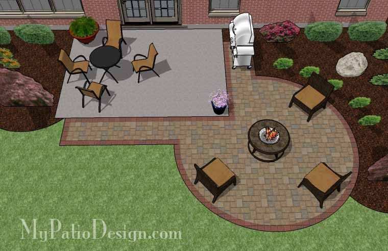 Add a taste of elegance to your existing rear patio with this DIY Circle Patio A… - pickndecor.com/furniture