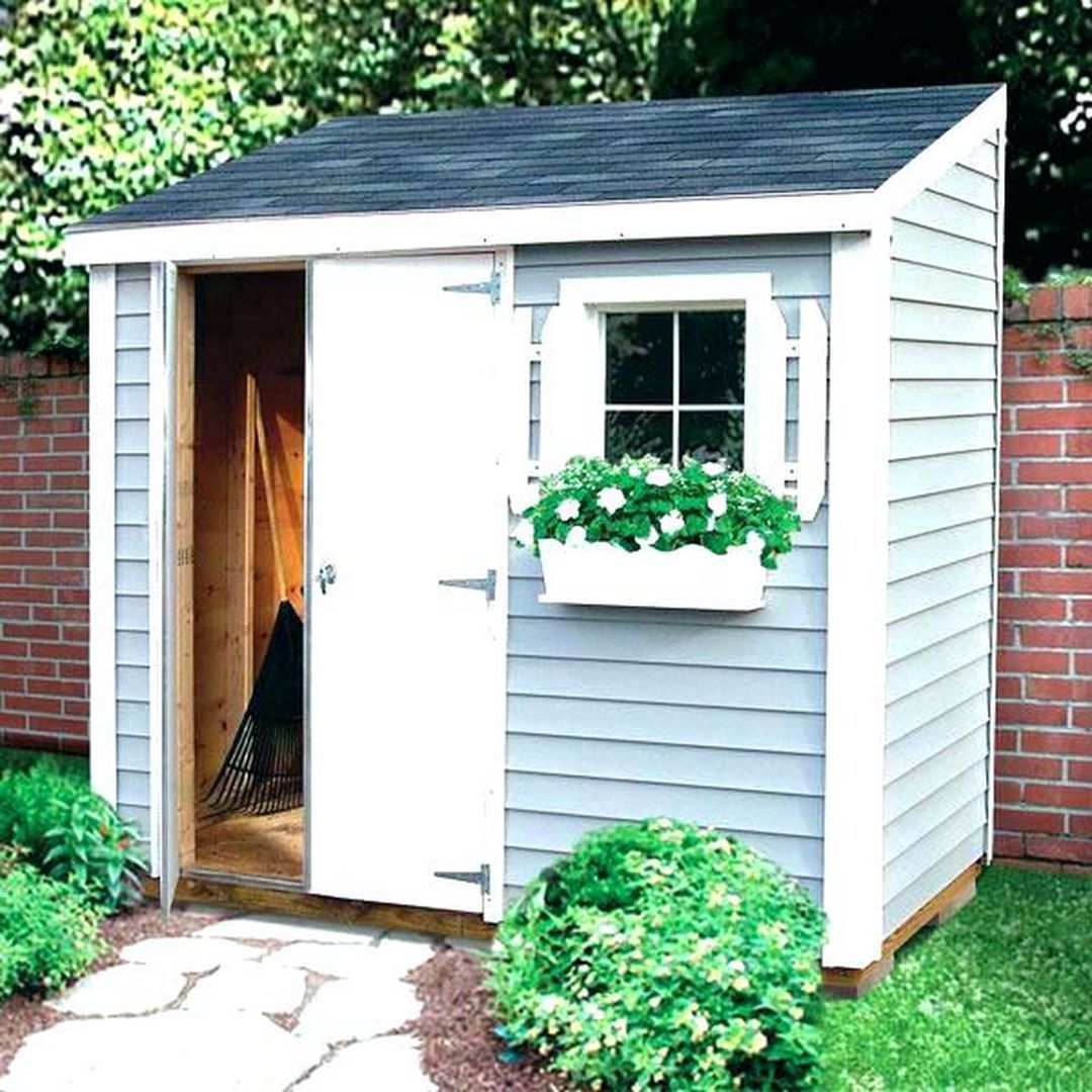 Apex shiplap garden shed with one window