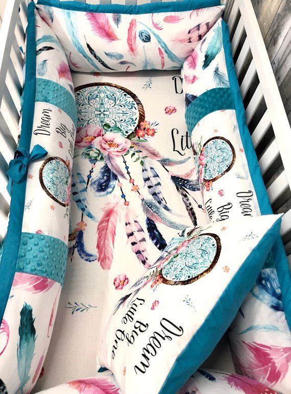 Baby Girl  Nursery Bedding Set , Baby , Mermaids , Sea , Floral  , Baby Bedding , Crib Bedding , Custom Order