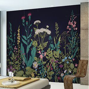 Botanical Fleur 118" x 94" 6 Piece Wall Mural Set | Joss & Main