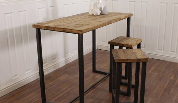 kitchen table with stool