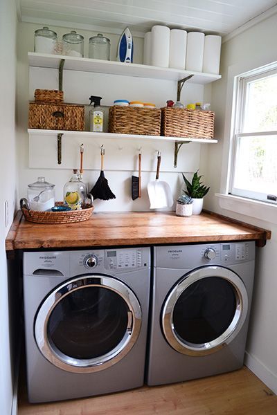 Bricolage Waschküche Dekor - Wood Design