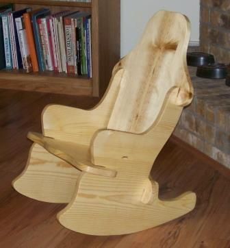 Childs Rocking Chair Without Any Nails or Screws.