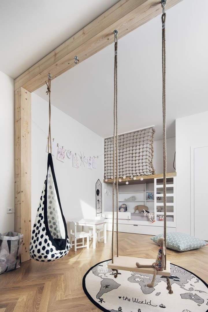 Cool indoor swings for the kids room – Paul & Paula