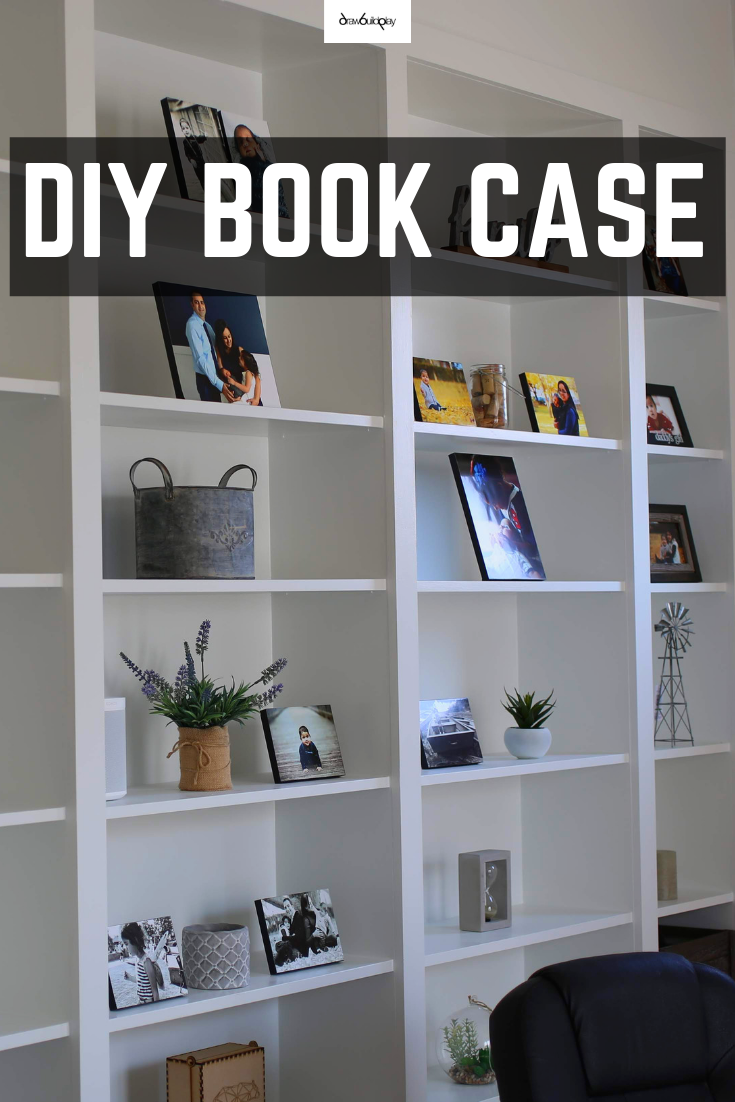 DIY Built-In Shelves using Ikea Billy Bookcase Hack