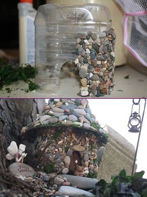 DIY Miniature Stone Fairy House Tutorial