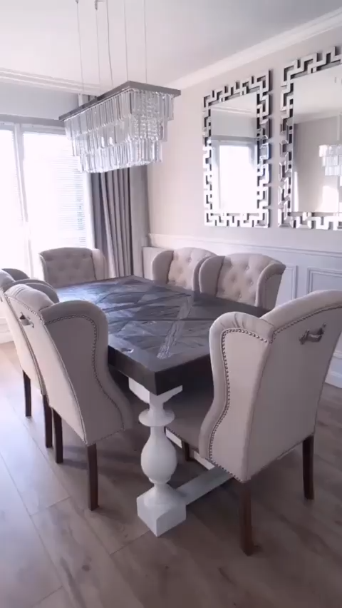 DIY glam home decor dining room