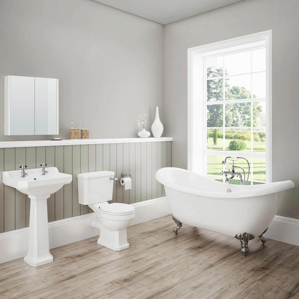 Darwin Traditional Bathroom Suite | Now At Victorian Plumbing.co.uk